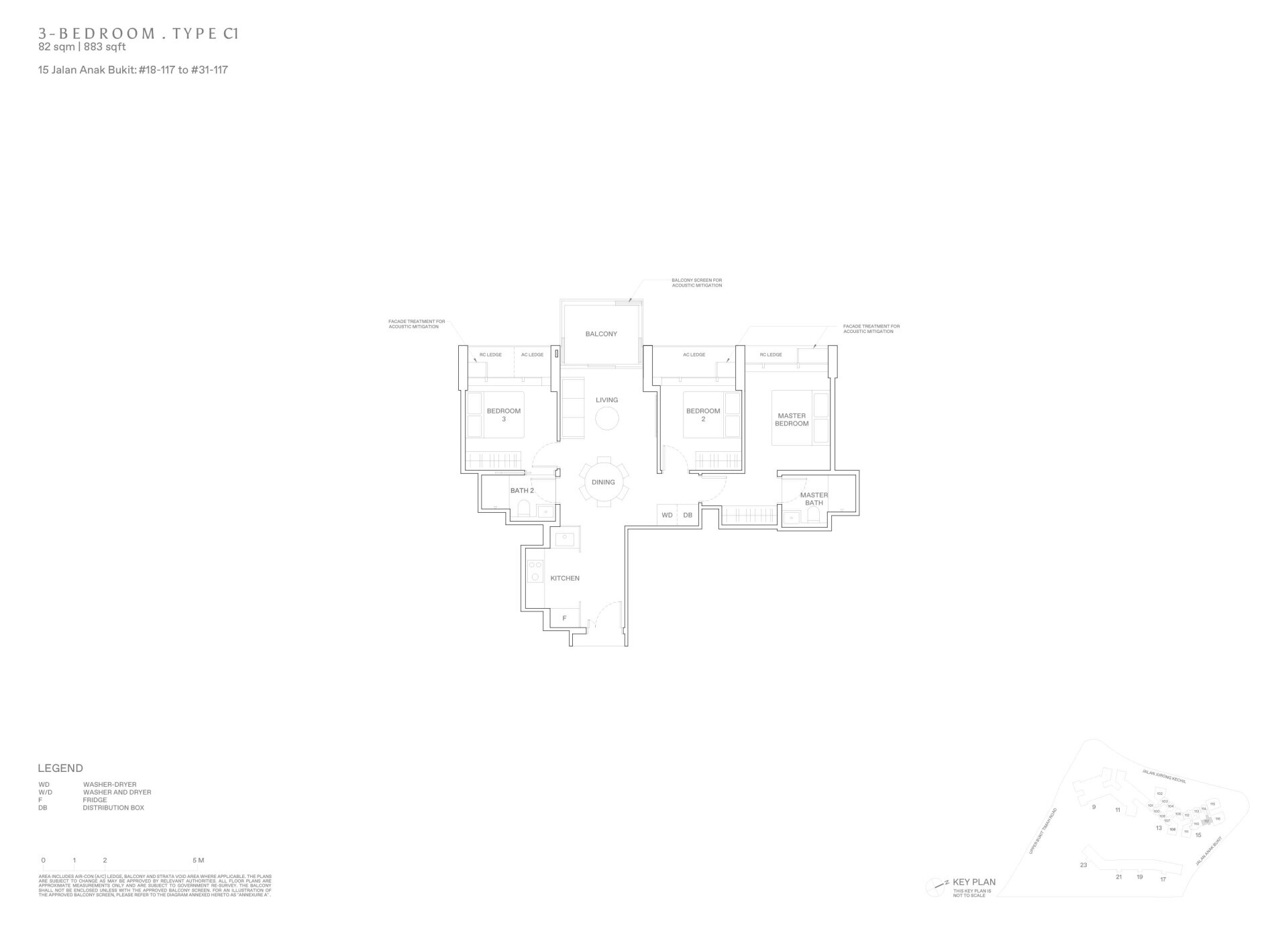The Reserve Residences floorplan